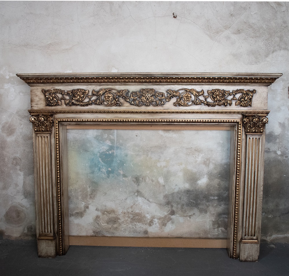decorative mantels for home staging