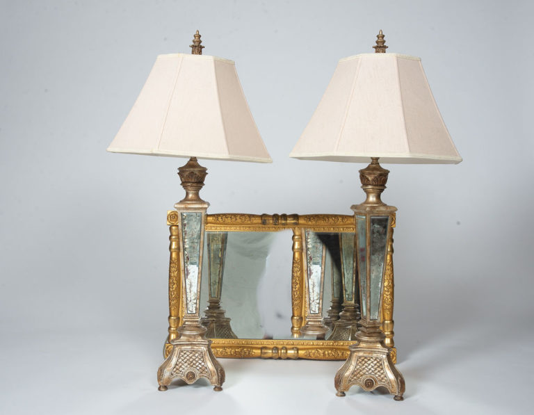 mirrored lamps for rent philadelphia