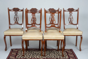 Antique Dining Room Chairs for home staging projects