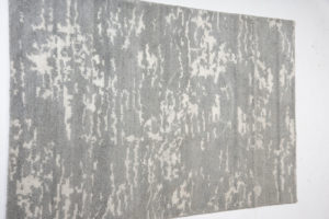 gray abstract area rug