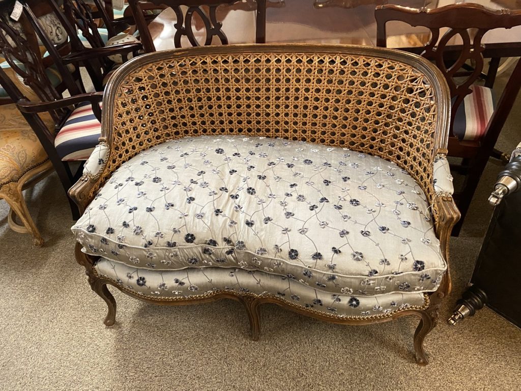 embroidered upholstery luxury furniture for rent philly
