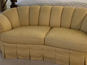 formal yellow sofas for home staging rental main line pa
